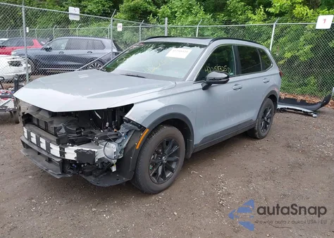 2025 Honda Cr-V Hybrid Sport-L from USA, damaged, VIN 5J6RS6H82SL020650